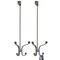 mDesign Long Metal Over Door Storage Organizer Rack, 4 Hooks, 2 Pack